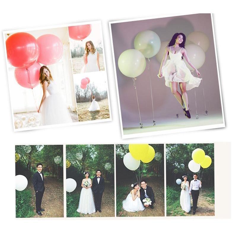 1pc 36 Inch 90cm Large Giant Oval Latex Big Balloon Wedding Party Decoration 大号36寸乳胶气球 (441L)