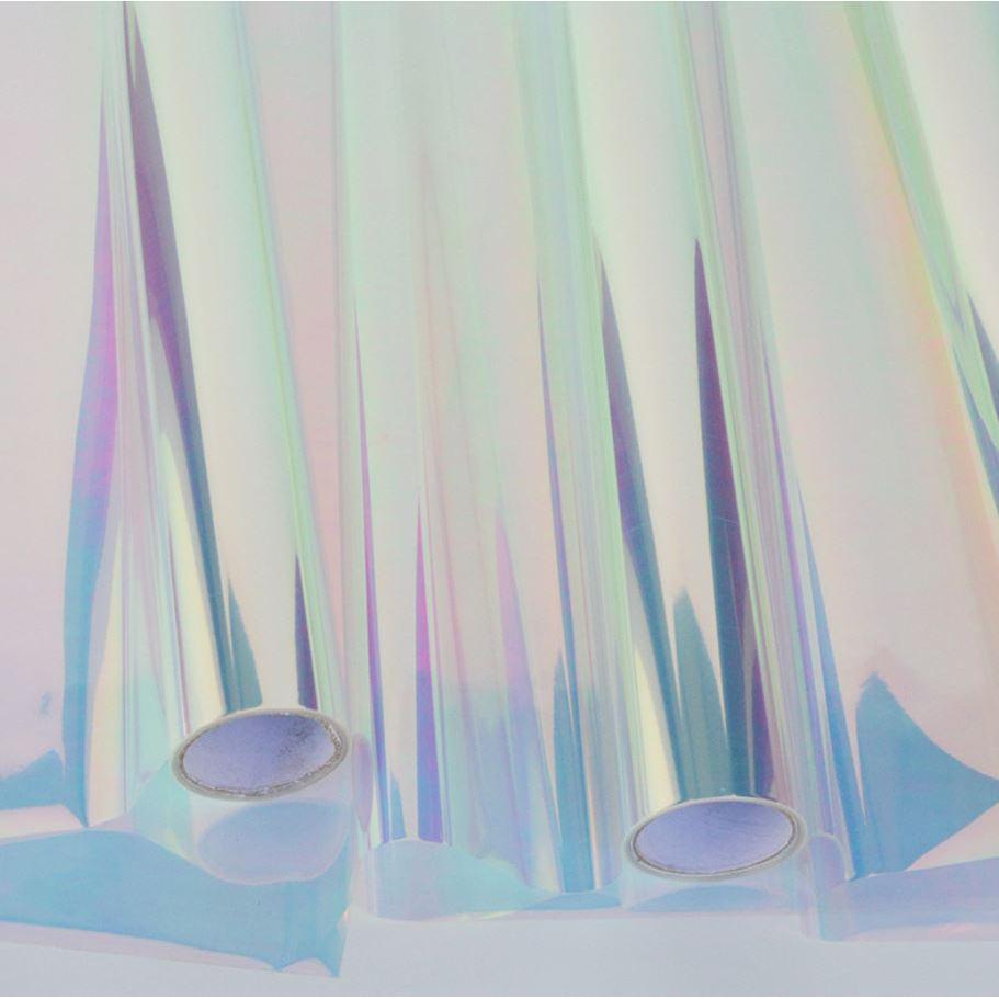 Nicrolandee Flower Wrapping Iridescent Cellophane Rainbow Film Christmas Birthday Wedding Decoration (1071L) - Image 4