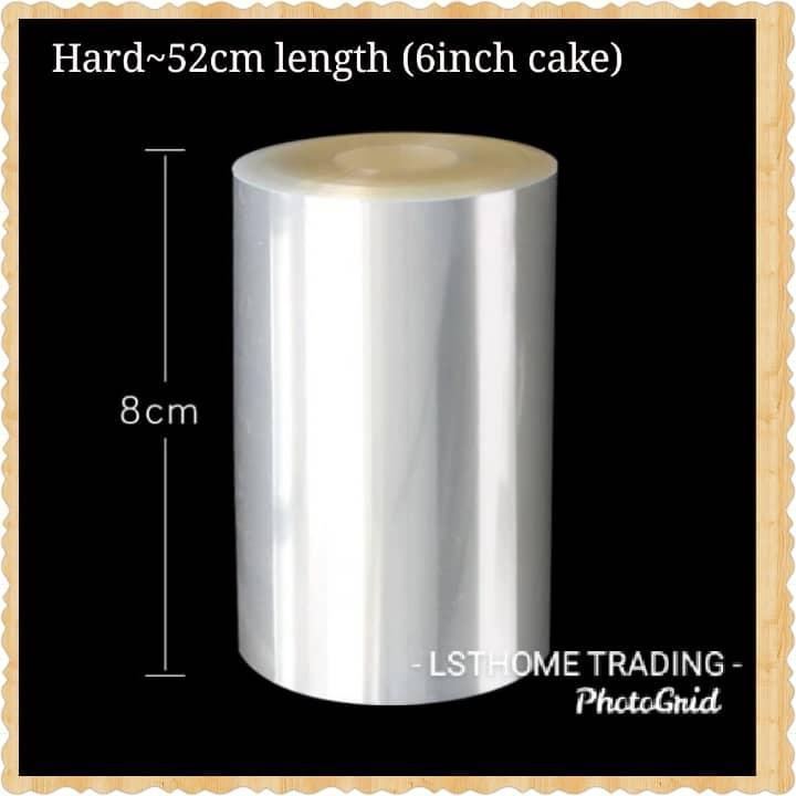 6/8/10/12cm Hard Soft Transparent Paper Clear Mousse Surrounding Edge Wrapping Tape Baking Cake Dessert Collar (1611L) - Image 13