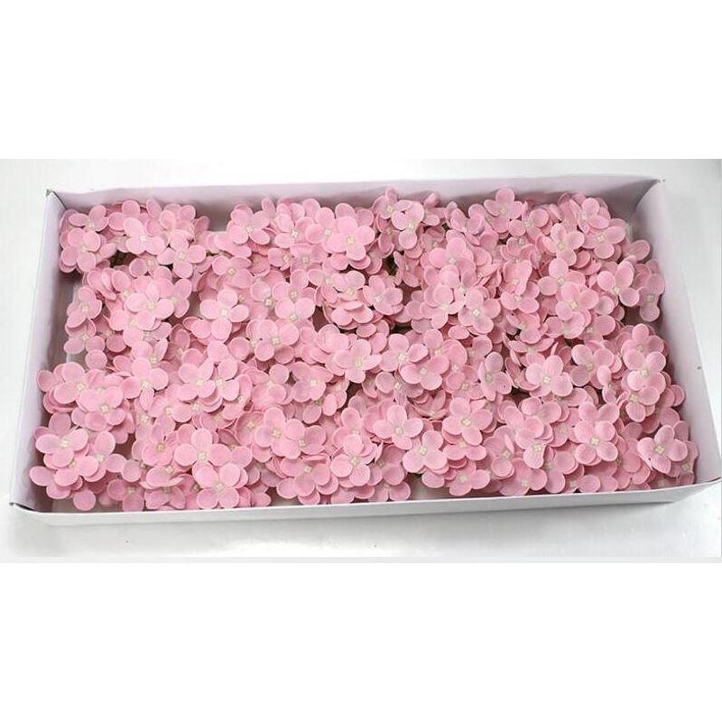 40pcs/box Soap Flower Artificial Flower Hydrangea Head for Wedding Decor DIY Soap Bouquet (545L) - Image 16