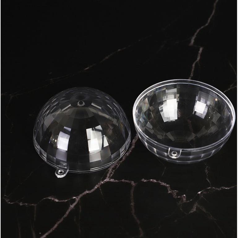8cm Transparent Diamond Hanging Ball Xmas Tree Sphere Wedding Marriage Party Decor Gift Candy Storage Boxes (882L) - Image 8