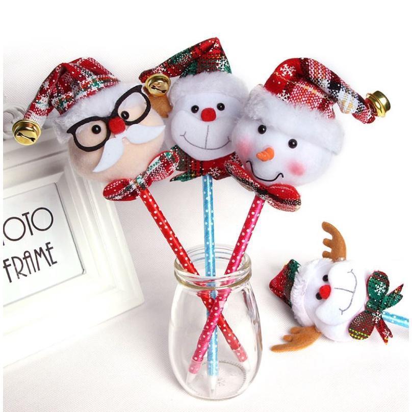 1pcs Cute Merry Christmas Ballpoint Pen Cute Cat Pattern School Office Stationery Supplies (1100L) - Image 2