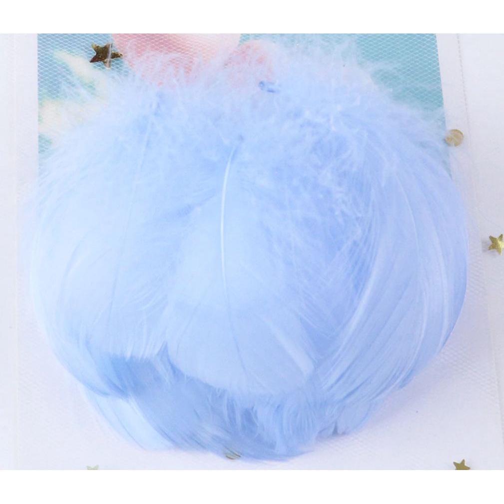 5-8 CM Small Fluffy Goose Feathers Dyed Colorful Swan Plume For Diy Carnival Party Decoration Craft Accessories(883L) - Image 3