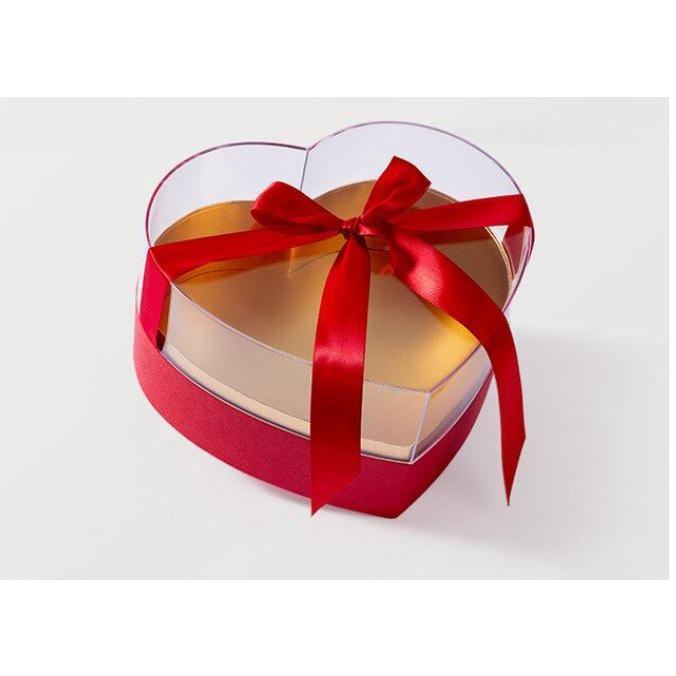 Flower Gift Box Valentine Gift Packaging Box Heart Shaped Flower Box Valentine's Day Fresh Flower Wrapping Box(1860L) - Image 3
