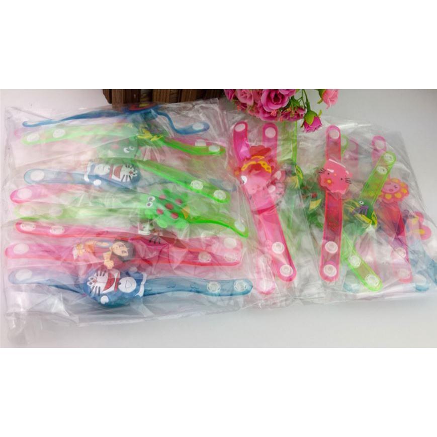 Flash LED Lighting Children Kids Bracelet Wrist Band Birthday Gift Party Decoration Cartoon Flash Luminous Watch(1893L) - Image 9