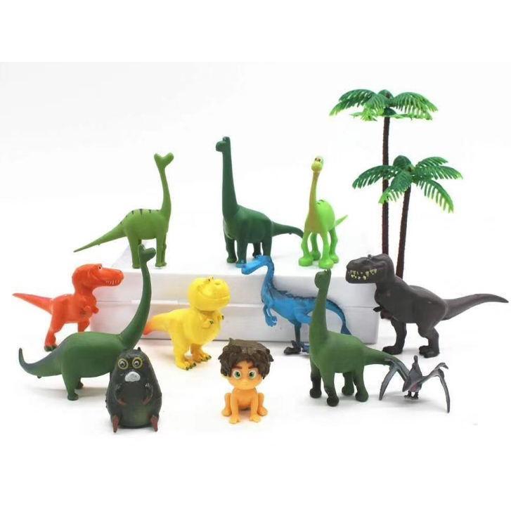 Dinosaur Party Forest Theme Cake Topper Happy Birthday Cake Top Baking Wedding Decoration Baby Party (772L) - Image 3