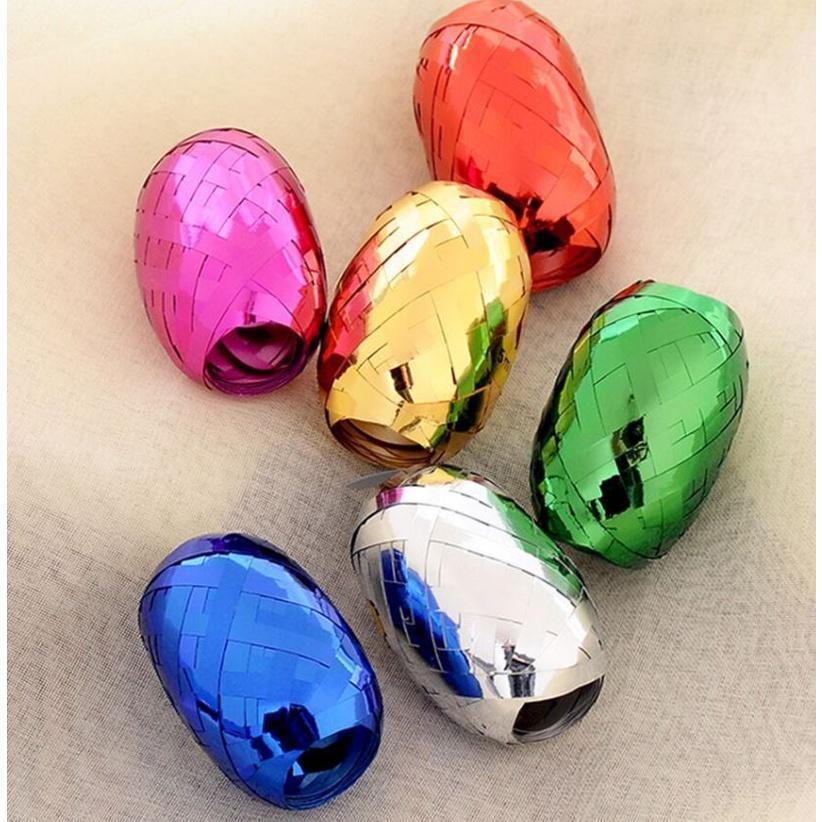 2 Pcs of 5mm*10M Ribbon Used for Balloon Decoration Gift Packaging Family Wedding Birthday Party Decoration(1391L)