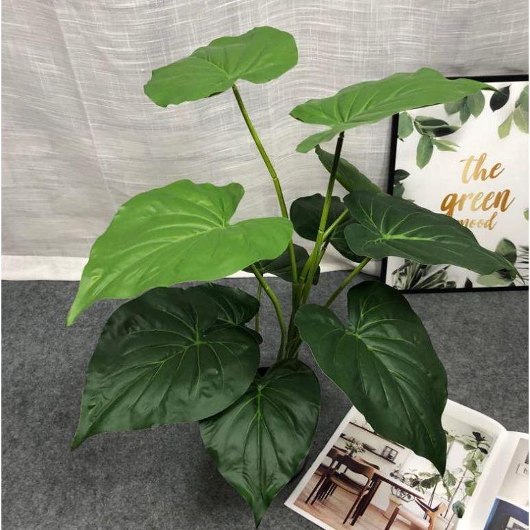 Creative Simulation Plant Potted Decorative Green Leaves Artificial Artificial Flower Ferns Plants OrnamentsDecor(1282L) - Image 7