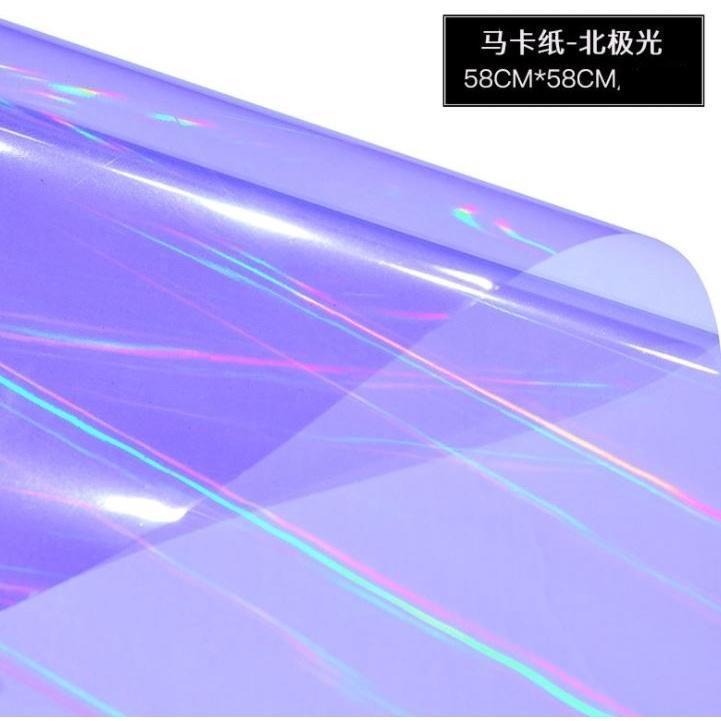58*58cm Rainbow Cello Flower Floral Wrapping Paper Candy Cake Cookie Packaging Craft Gift Packing Colorful (1532L) - Image 16