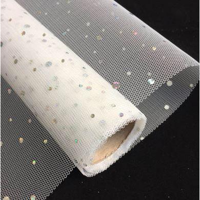 1 roll Sequins Lace Mesh Flowers Wrapping Paper Gift Packaging Materials DIY Valentine's Day bouquet Materials (1260L) - Image 13
