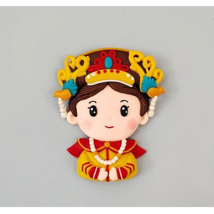 Acrylic King Queen Happy Birthday Cake Topper Gold Cartoon Girls Boys Cupcake Topper For Kids Birthday Decor (1157L)) - Image 10