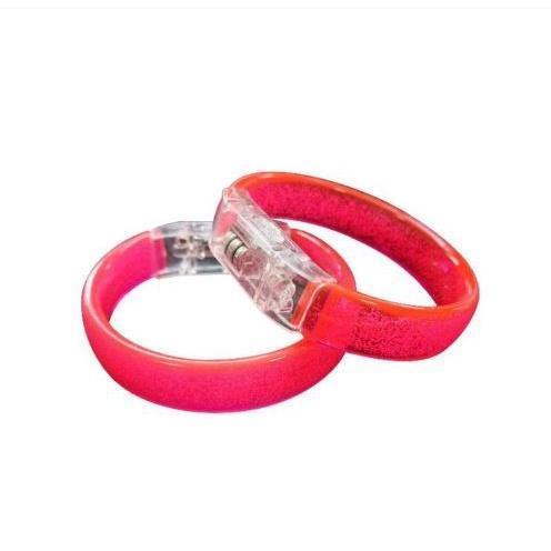 1pcs LED Luminous Bracelet Colorful Neon Flashing Bangle Glow In Dark Party Supplies Wedding Birthday(1897L) - Image 11