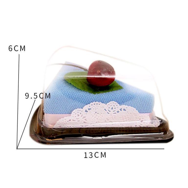 READY IN STOCKS Cherry Cake Sandwich Shape Hand Towel Washcloth Wedding Party Gifts Drop Ship Support(184L) - Image 3