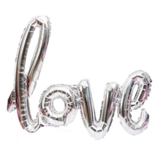 Small LOVE Letter Balloons Wedding Decorative Aluminum Film Foil Balloon for Weddings(301L) - Image 8