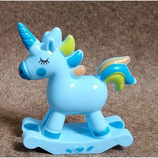 Kawaii Unicorn Figurine Cake Topper Small Rainbow Mini Figurine Party Cake Decorations(763L) - Image 12