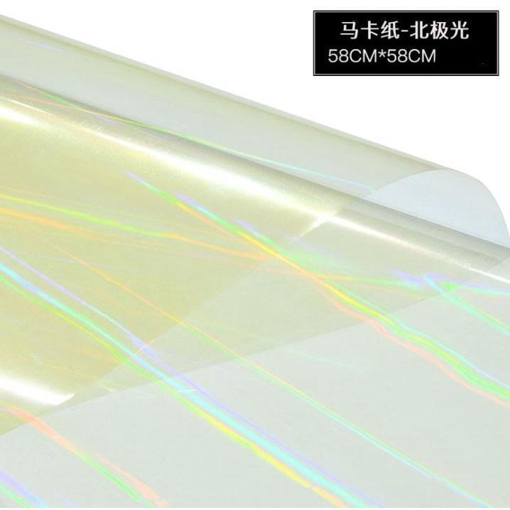 58*58cm Rainbow Cello Flower Floral Wrapping Paper Candy Cake Cookie Packaging Craft Gift Packing Colorful (1532L) - Image 15