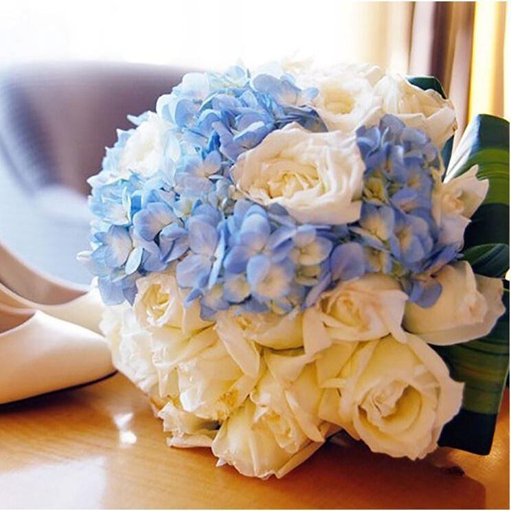 With Mud Plastic Torus With Flower Mud Accessories Florist Special Bride Holding Flowers Hand Flowers Celebration(1265L) - Image 3