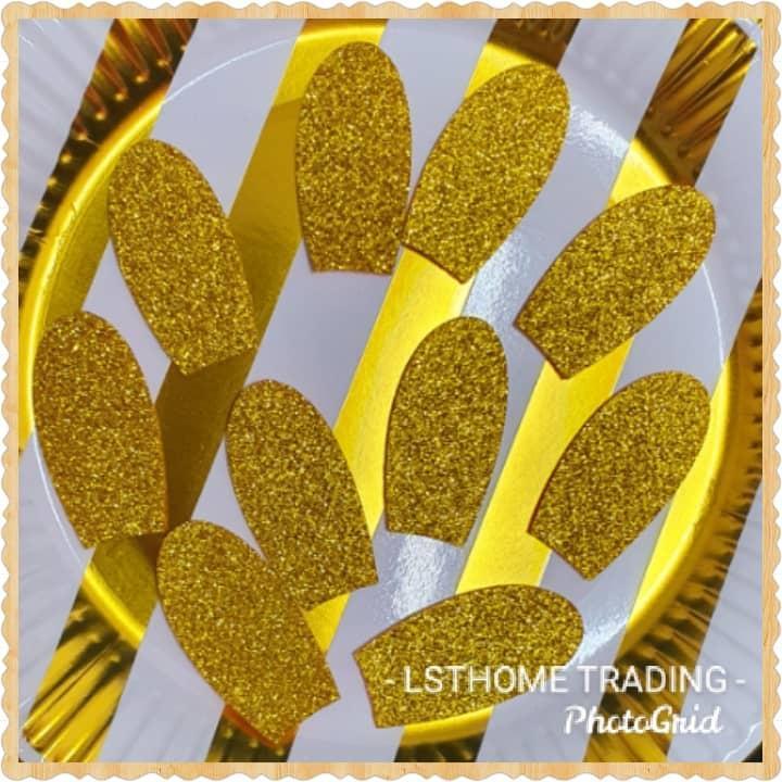 10pcs 2cm Multi-Color Gold Powder Rabbit ears padded applique Crafts for garment accessories and Girl Hair Jewelry(1707L - Image 5