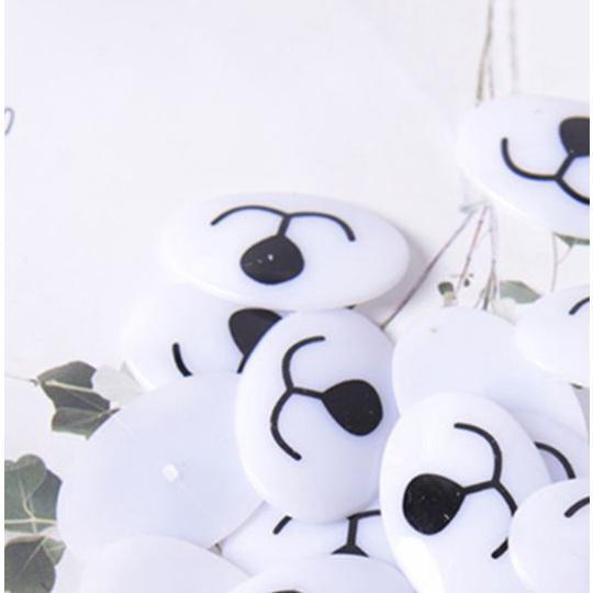 4pcs/pack Doll toy bear mouth plastic accessories DIY doll mouth cartoon mouth(1711L) - Image 2