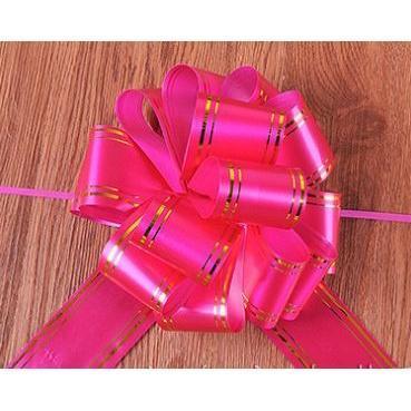 Large 50# Pull Bow Ribbon For Wedding Decoration Car Decorate Wedding Car Ribbon Pink Car Wrap Flowers Gift(235L) - Image 10