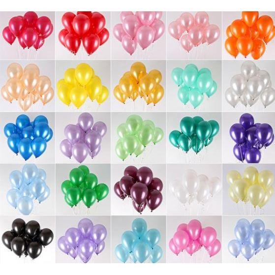 100pcs balloons 10inch 1.5g Latex Helium balloon Thickening Pearl party balloon Party Ball kid child toy (460L) - Image 3