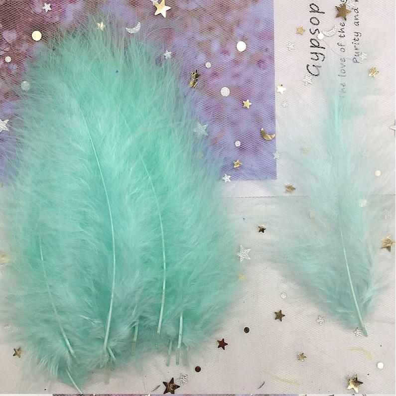 Natural Goose Feather 10-15cm Crafts DIY Pure Feathers for Wedding Decor Jewelry Balloons Clothing Decoration(1185L) - Image 12