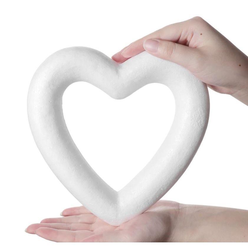 Wedding Valentine's Day Foam Ball White Hollow Heart Ornament Crafts Heart-shaped For DIY Christmas Party Decor(1870L) - Image 11