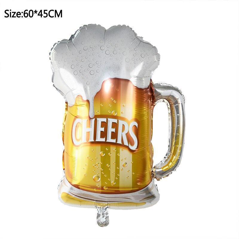 Large champagne bottle, balloon, birthday glass, goblet party, bubble party, flamingo cocktail 大号香槟酒瓶酒杯铝膜气球 (213L) - Image 13
