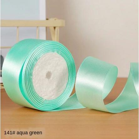 2.5cm Handmade DIY Material Silk Satin Ribbon for Wedding Party Gift Wrap Accessories Sewing Christmas Decoration(533L) - Image 17