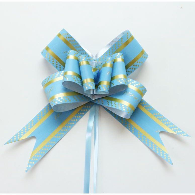 5pcs/Lot "HAPPINESS" Large Pull Flower Ribbon Packaging Gift Bags Bottle Pumping Garland for Home Party Decoratio(1241L) - Image 11