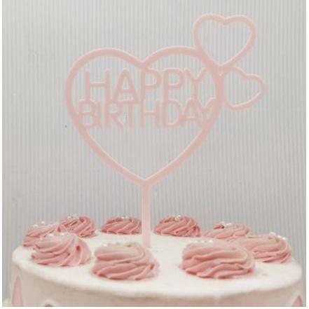 Acrylic Happy Birthday Party Supplies Cupcake Topper Birthday Party Kids Baby Happy Birthday Cake Decoration (768L) - Image 18