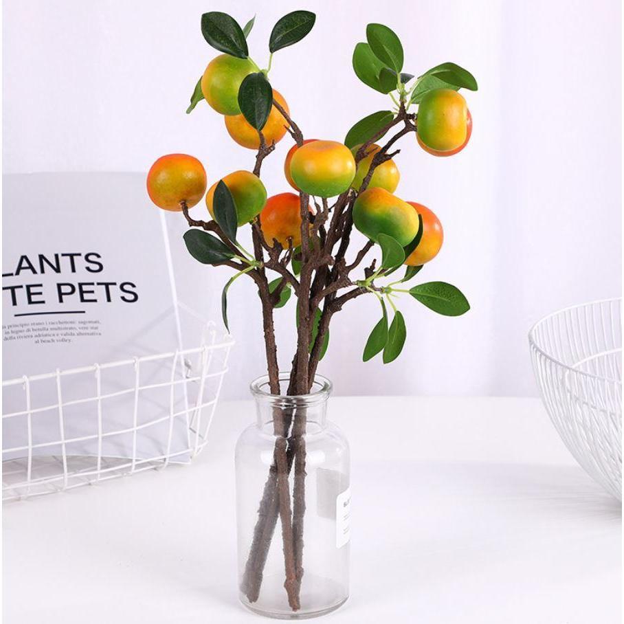 Simulation orange tree new year festival flower fruit food shooting background prop holiday gifts guest plant (1178L)