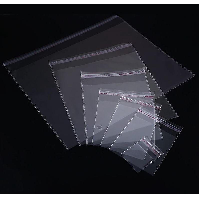 Transparent Self Sealing Small Poly OPP Plastic Bags Jewelry Gift Packing Self Adhesive Cookie Candy Packaging(1516L) - Image 2