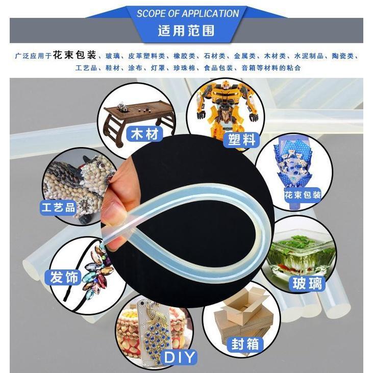 4/10pcs Glue Stick 7mm Hot Melt Gun Transparent Rods for Glue Gun Adhesive Strong Viscosity Home DIY Repair Alloy(1881L) - Image 6