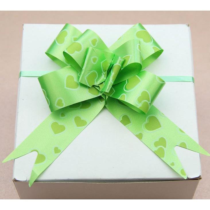 10pcs/lot 3cm Ribbon (Heart) Christmas Gift Wrap Pull Bows Gift Ribbons Happy New Year Birthday Wedding Car Decor(467L) - Image 15