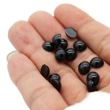 50pcs Plastic Puppet Doll Accessories Toys Eyeball Amigurumi Eyes Teddy Bear Doll AnimalPlushBlackSafetyEyes DIY (1509L) - Image 6