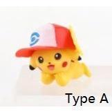 Pokemon Figures Cosplay Hats Pikachu Figure Cartoon Mini Cinturon Pokémon Anime Figurine Action Model Kids帽子皮卡丘(1727L) - Image 2