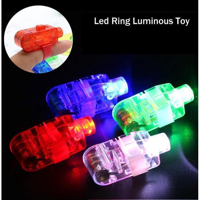 1Pcs LED Finger Lights Glowing Dazzle Colour Laser Emitting Lamps Wedding Celebration Festival Kid Birthday Party(1894L)