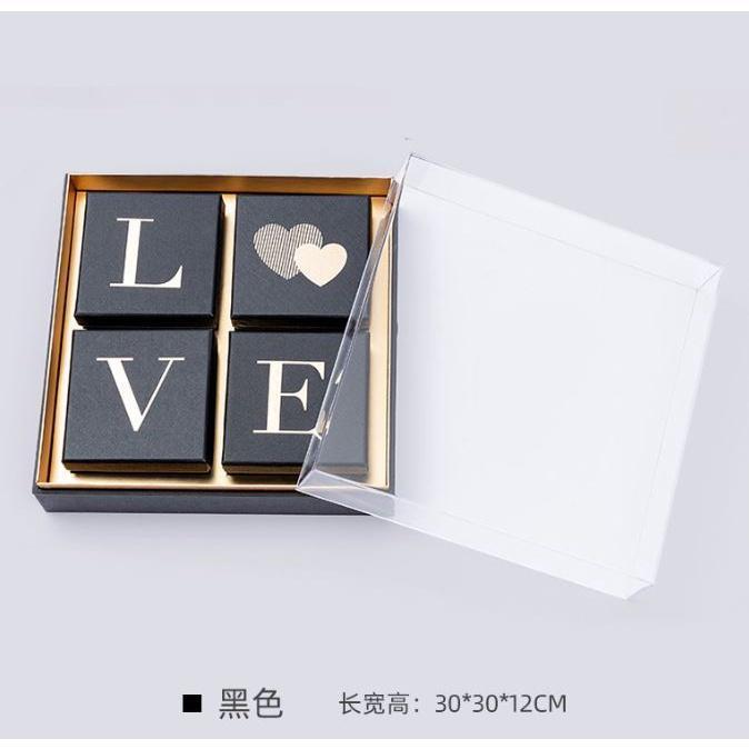 New Valentine's Day New Fashion Surprise Blind Box Acrylic Transparent Hand Holding Flowers Gift Box Chocolate(1891L) - Image 7