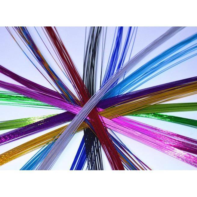 10pcs/pack Silk flower material stockings color wire mesh flower special 22# 彩色铁丝 (278L)