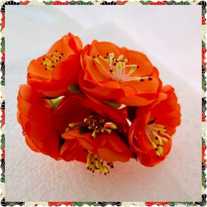6pcs/lot Mini Silk Artificial Poppy Flower Bouquet For Wedding Decoration Diy Scrapbooking Handmade Garland Craft(1416L) - Image 4