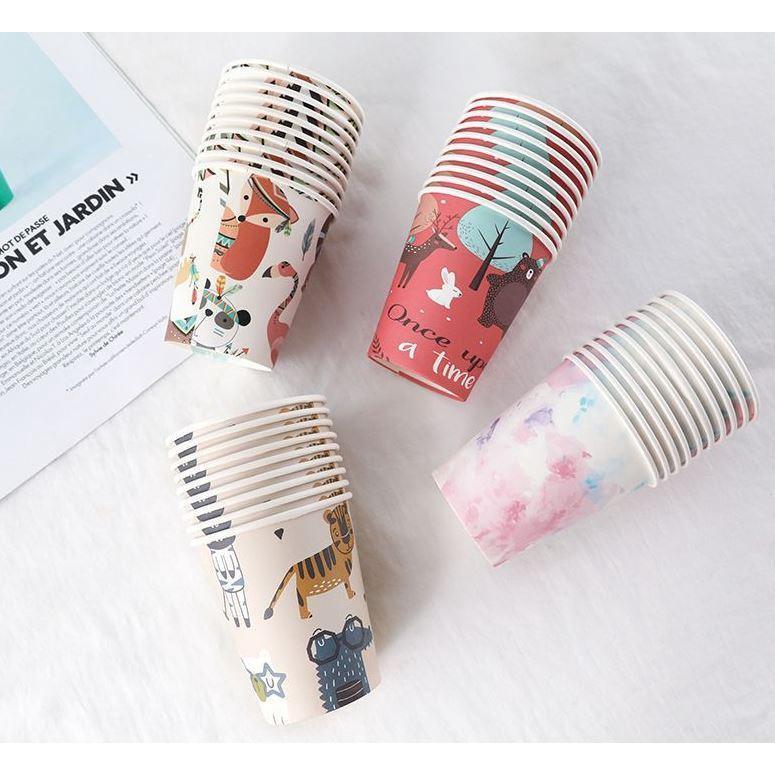 5pcs Party Disposable Bear Car Paper Cups DIY Decoration Baby Shower Kids Birthday Picnic Tableware Supplies(1927L) - Image 8