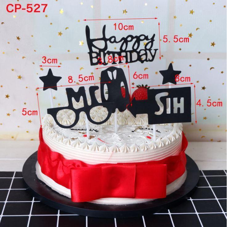 New Football Cake Topper Creative Soccer Kids Happy Birthday Cake Flags For Boys Birthday Sports Party DIY(1134L) - Image 13