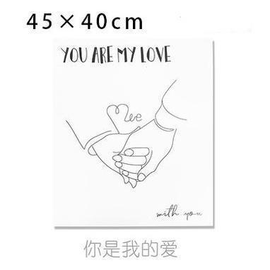 45*40cm YOU REA MY LOVE Flower Wrapping PaperGiftPackagingFloristBouquetWrappingPaperPartyWeddingValentine's Day (1523L) - Image 15