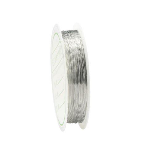 1 Roll (0.2/0.3/0.4/0.6/0.8mm) Alloy Wire Gold Copper Silver Color DIY Craft Beads Cord Copper Wires Beading Wire(1512L) - Image 8