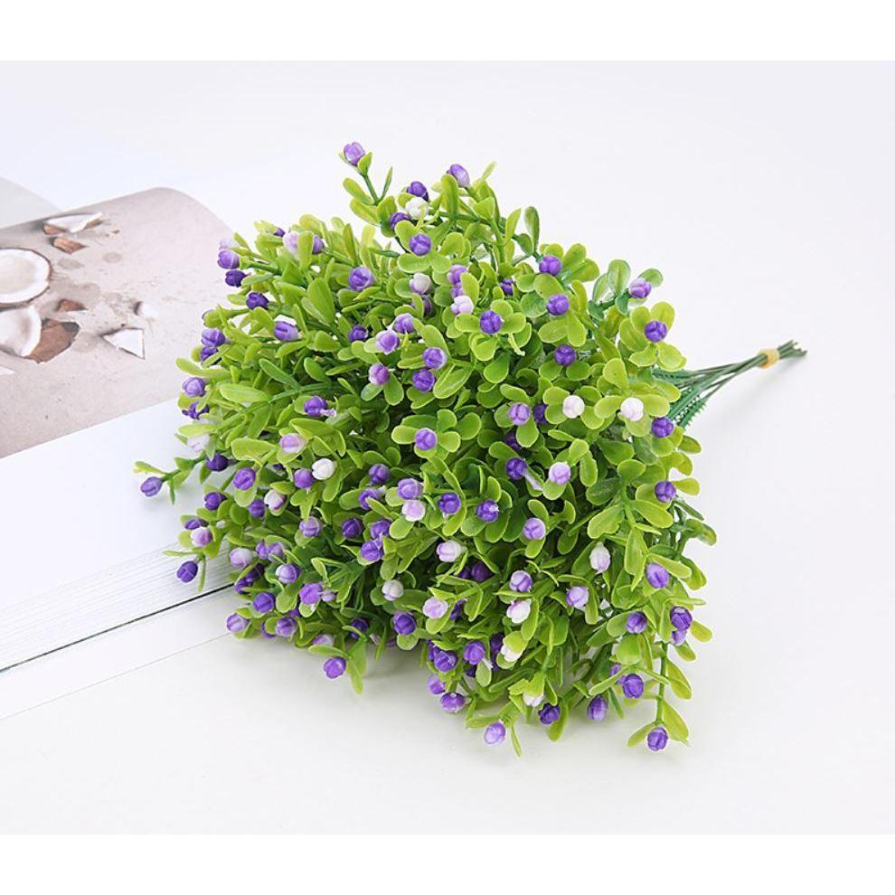 Party Decoration Milan Artificial Flower Wedding Fake Flowers Home Decorations Festival Potted Decorative (658L) - Image 15