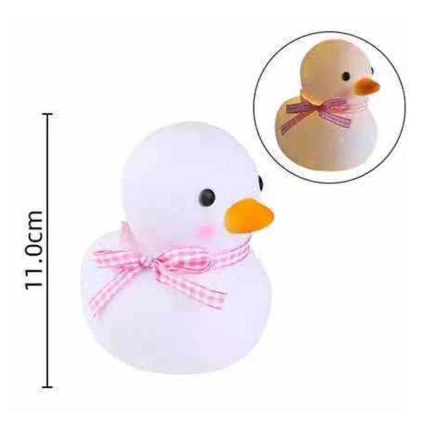 Cartoon Night Light LED Cute Decoration Lamps Duck Girl Kids Children Toys Gifts for Bedroom Bedside Room Lights(1728L) - Image 7