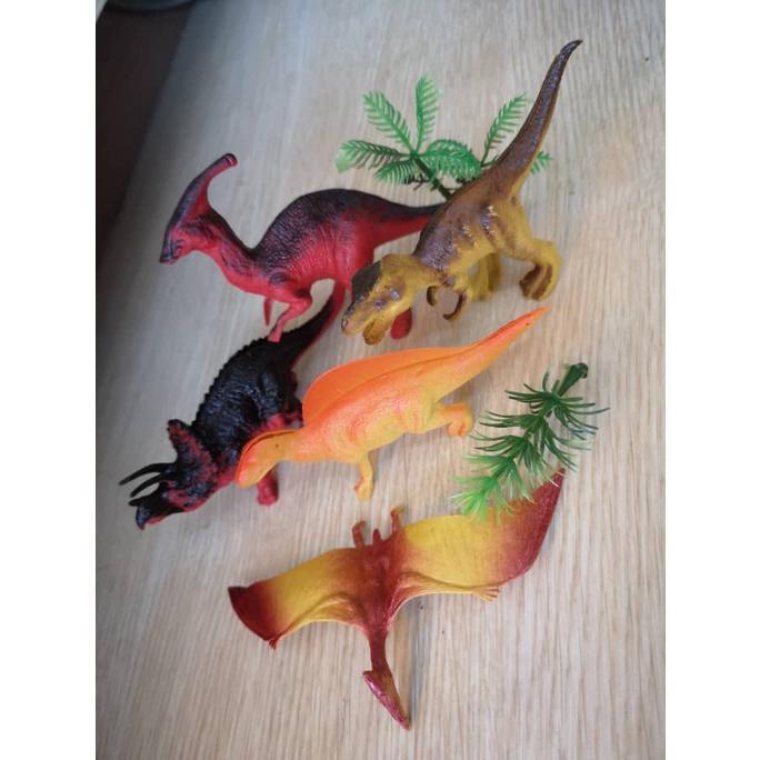 Dinosaur Party Forest Theme Cake Topper Happy Birthday Cake Top Baking Wedding Decoration Baby Party (772L) - Image 11