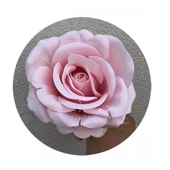 9cm New Artificial Ecuador Soap Flower Head Giant Rose Soap Flower Valentine's Day Wedding DIY Bouquet Gift Box(1649L) - Image 2