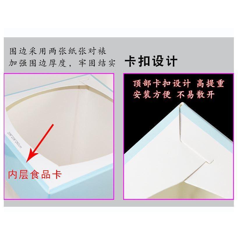 Candy Forest Pattern Paper Candy Gift Box 2020 Xmas Christmas Kids Birthday Wedding Party Packaging Cake Boxes(1009L) - Image 8